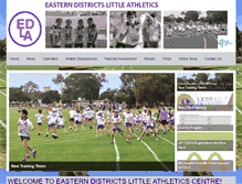 Tablet Screenshot of edla.com.au
